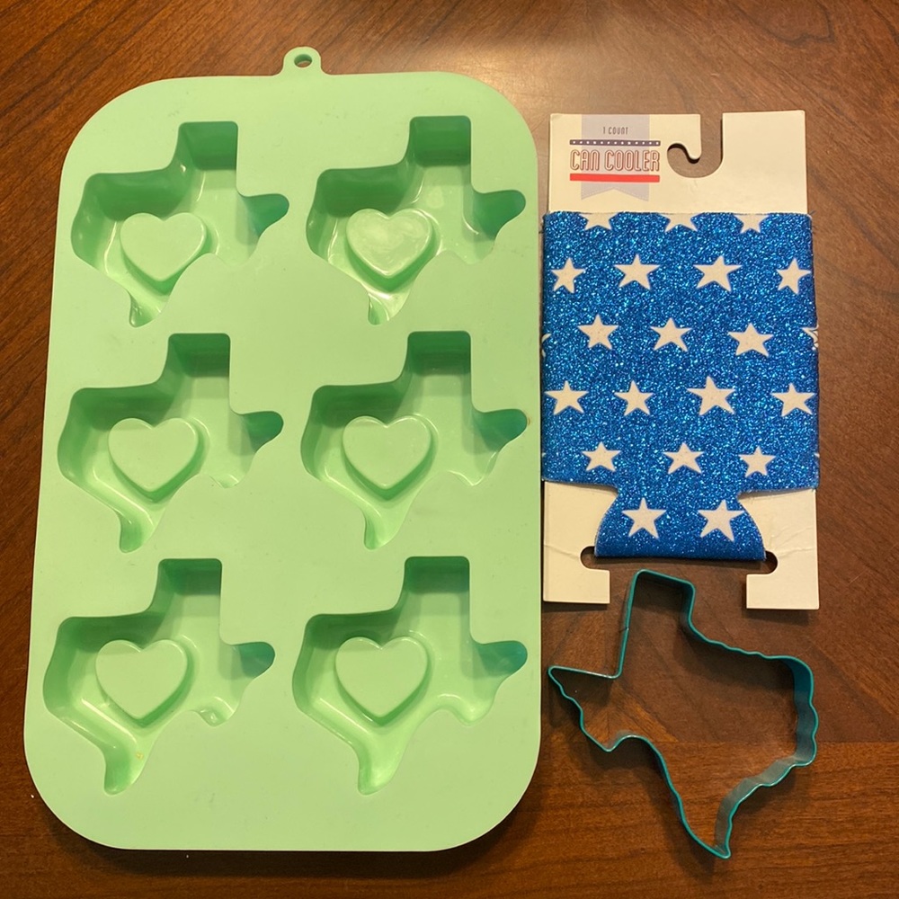 Left My Heart In Texas Themed Kitchen Set
